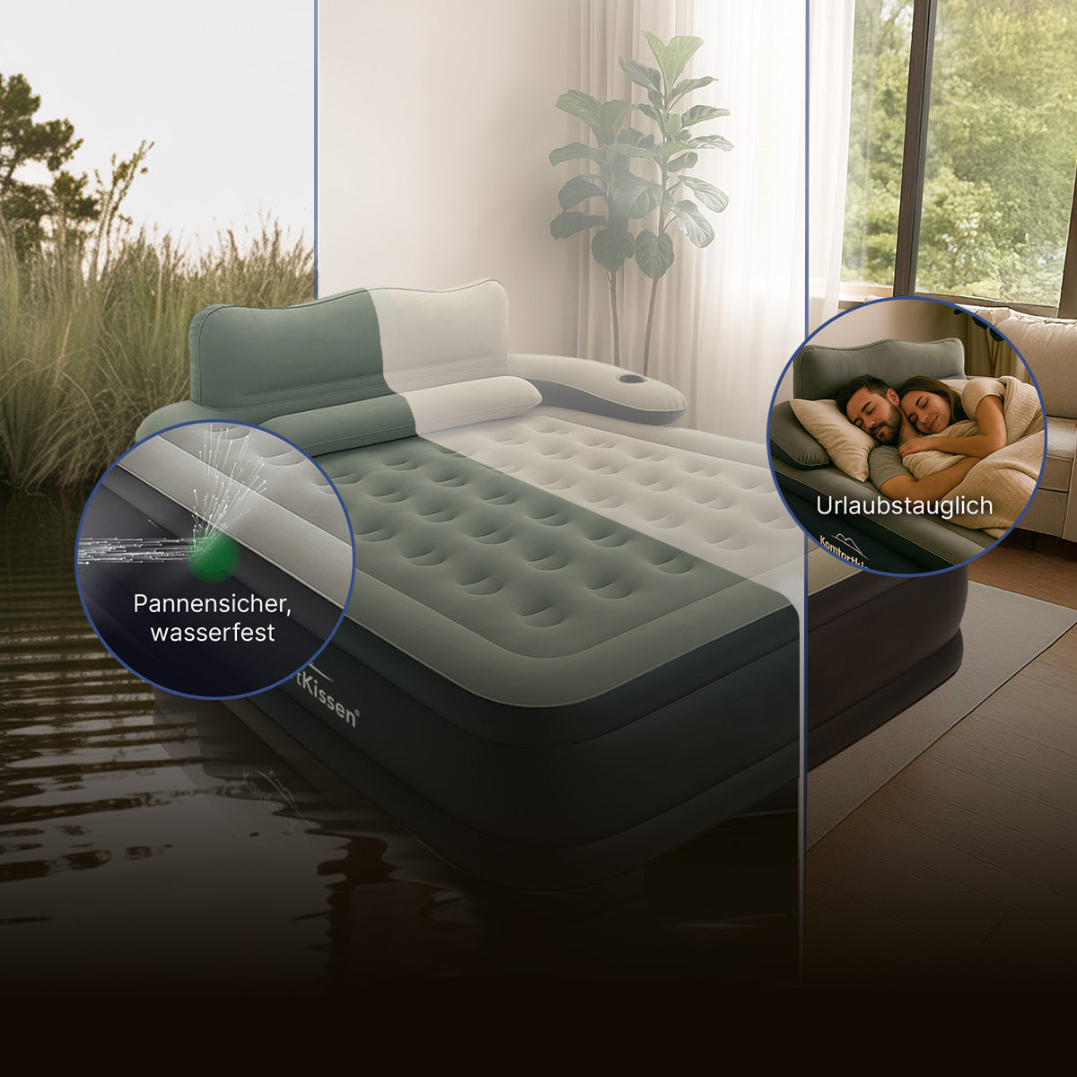 3-in-1-Premium-Luftmatratze