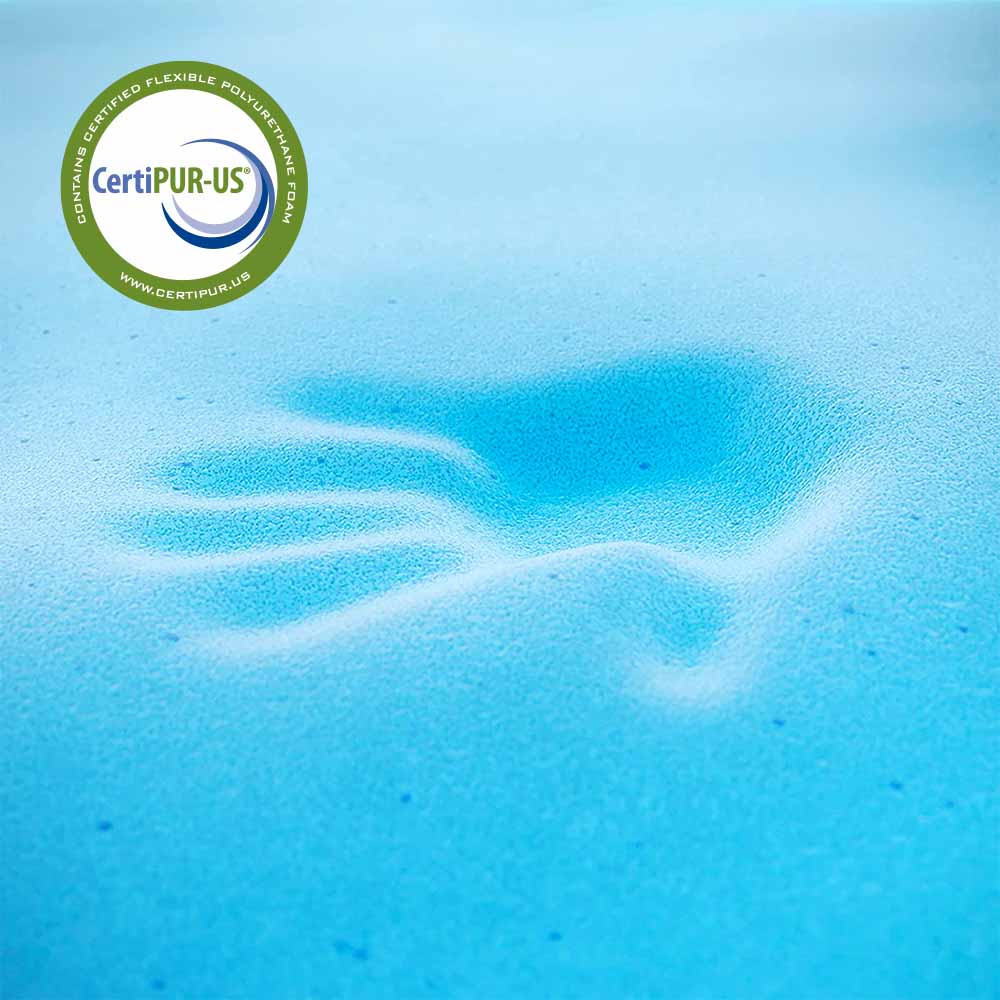 2-in-1 Komfort Topper - Duo Matratzen-Topper mit Gel-Memory-Schaum