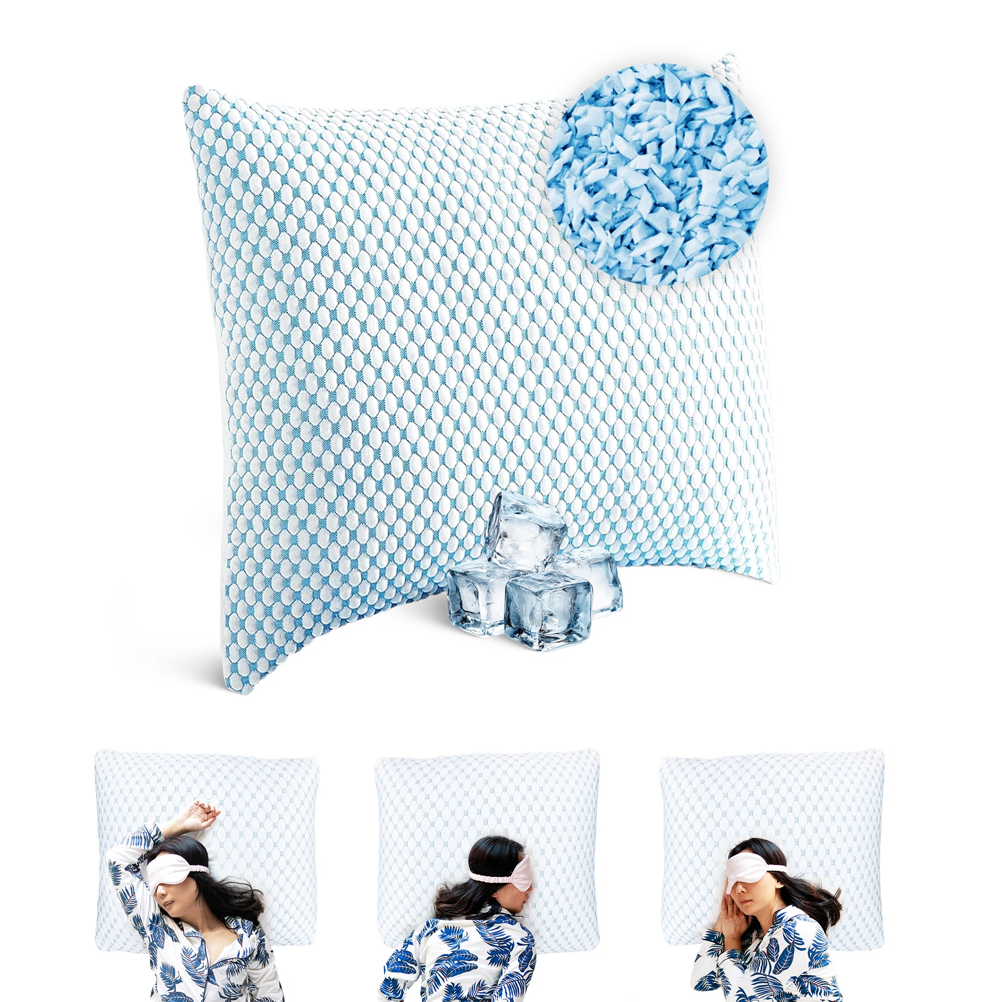 Ergonominen pehmeä tyyny selkä-, sivu- ja vatsa -ratapölkkyille