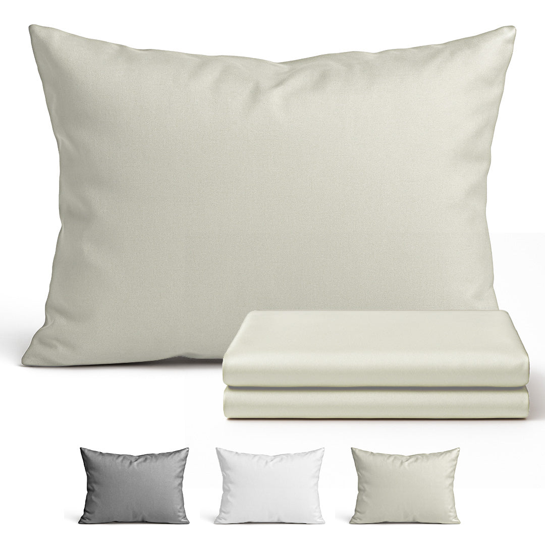 Kopfkissenbezug Baumwolle – 70x50 & 80x80 cm – OEKO-TEX zertifiziert