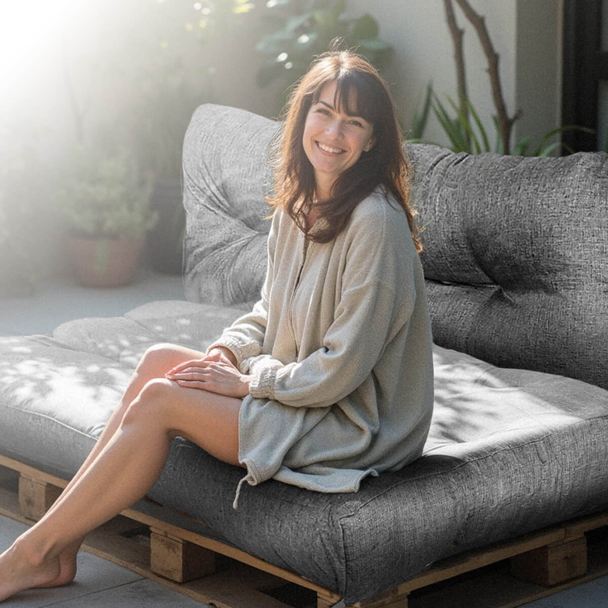 Premium Palettenkissen - Outdoor & Indoor Sitzkissen