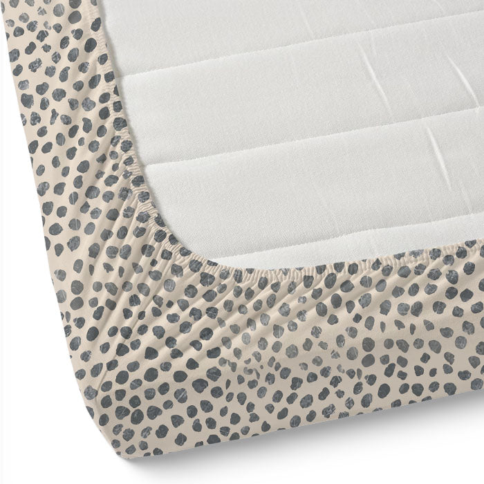 Satin Baumwolle Spannbettlaken