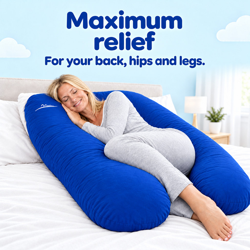 Maximum relief – for your back, hips and legs – Blau (Blue)