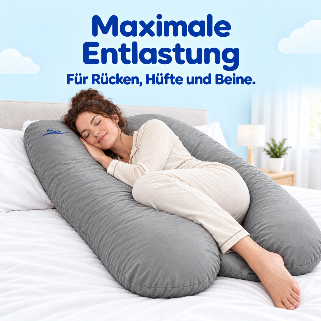 Maximale Entlastung – für Rücken, Hüfte und Beine – Grau (Grey)