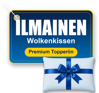 Ilmainen Wolkenkissen Premium-topperin kanssa – alk. 139 €