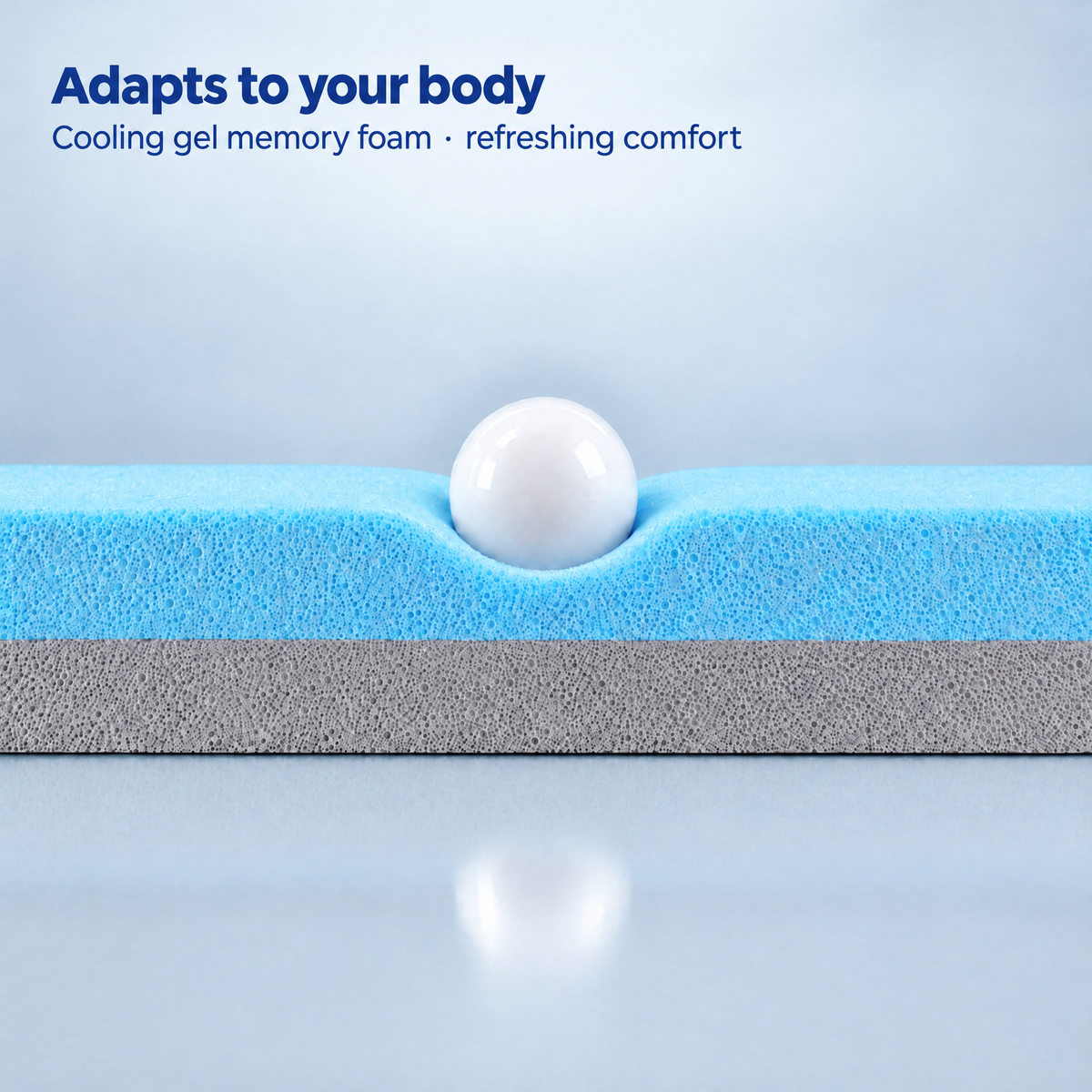 2-in-1 Komfort Topper – adapts to your body