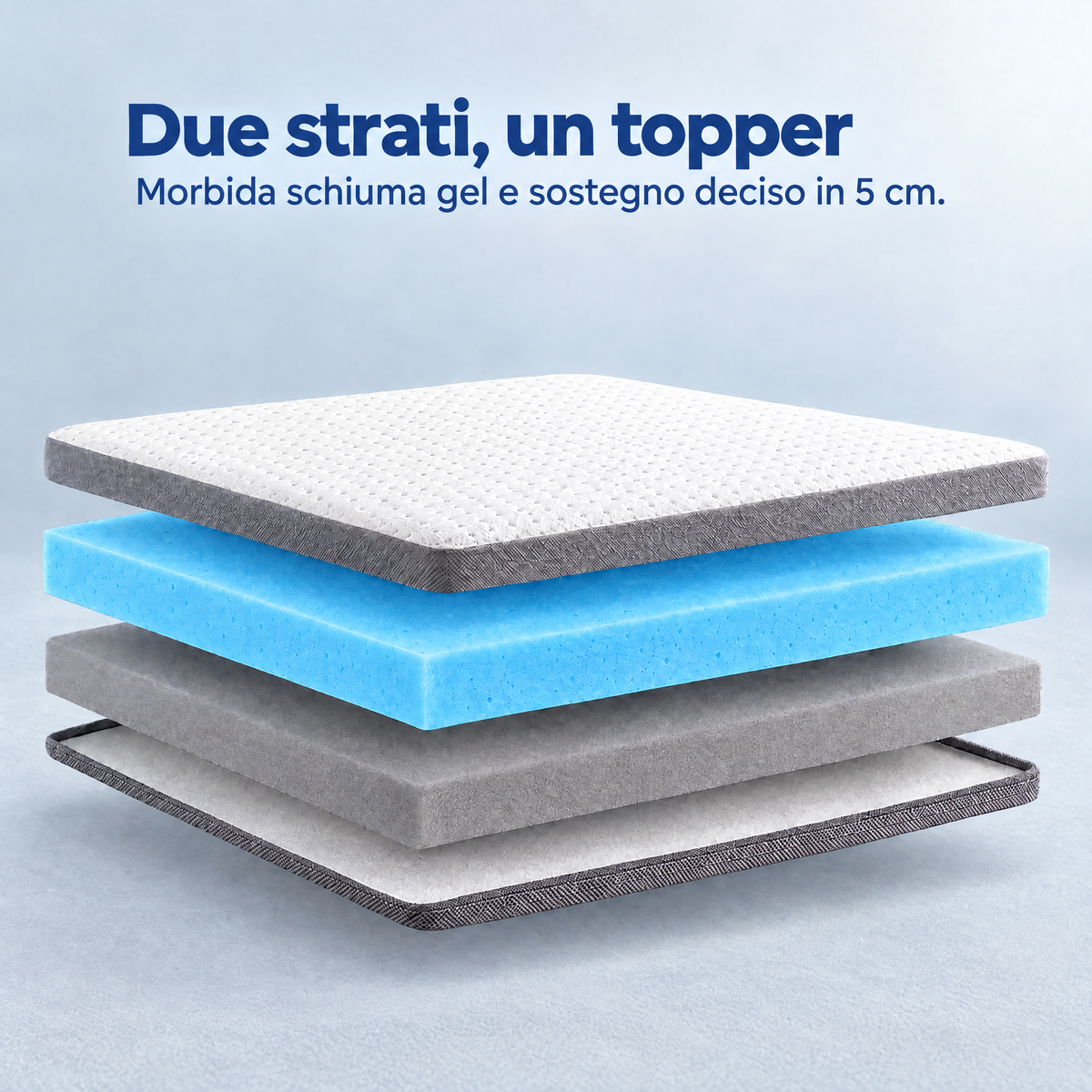 Topper Komfort 2 in 1 – due strati