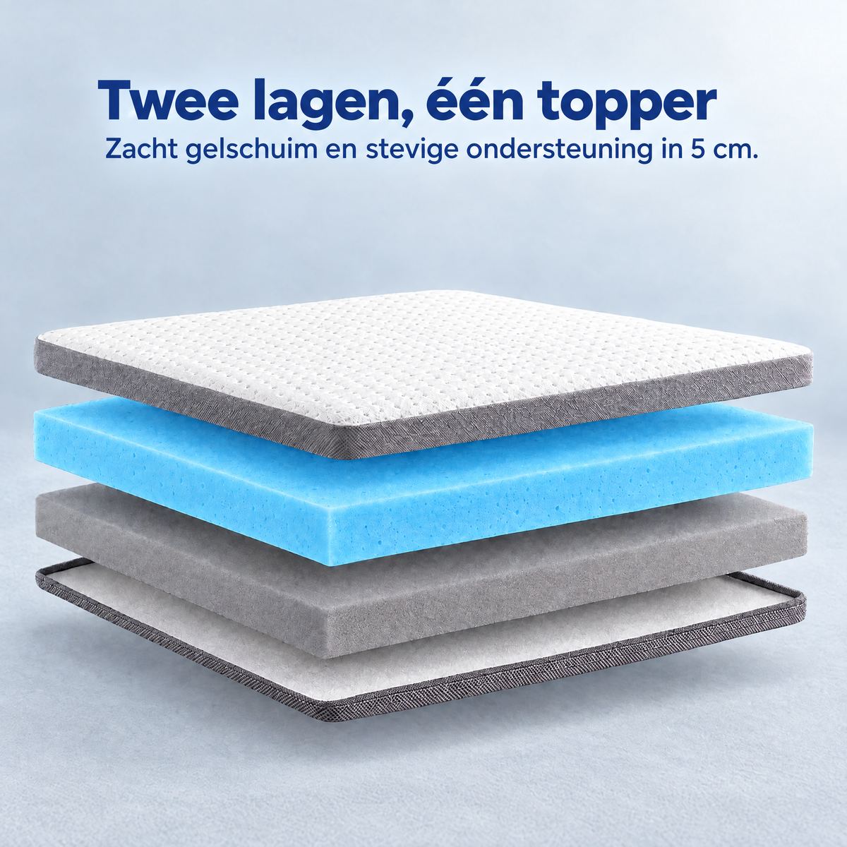 2-in-1 Komfort Topper – twee lagen