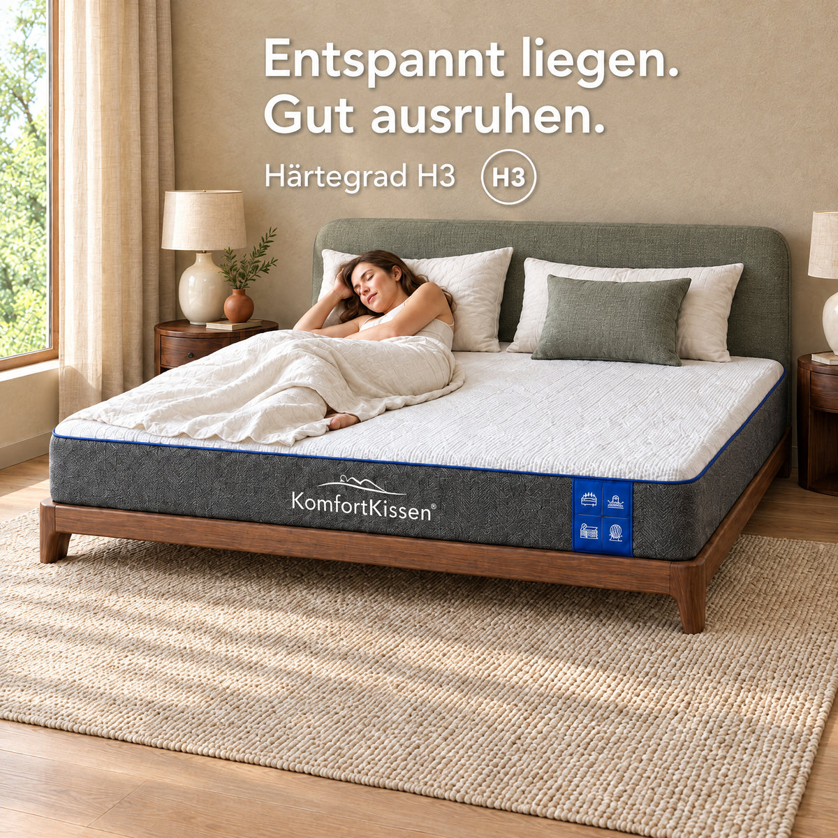 Matratze – Kühlend und atmungsaktiv