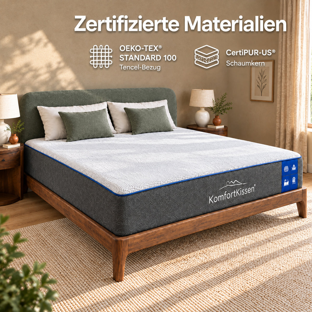 Matratze – Kühlend und atmungsaktiv
