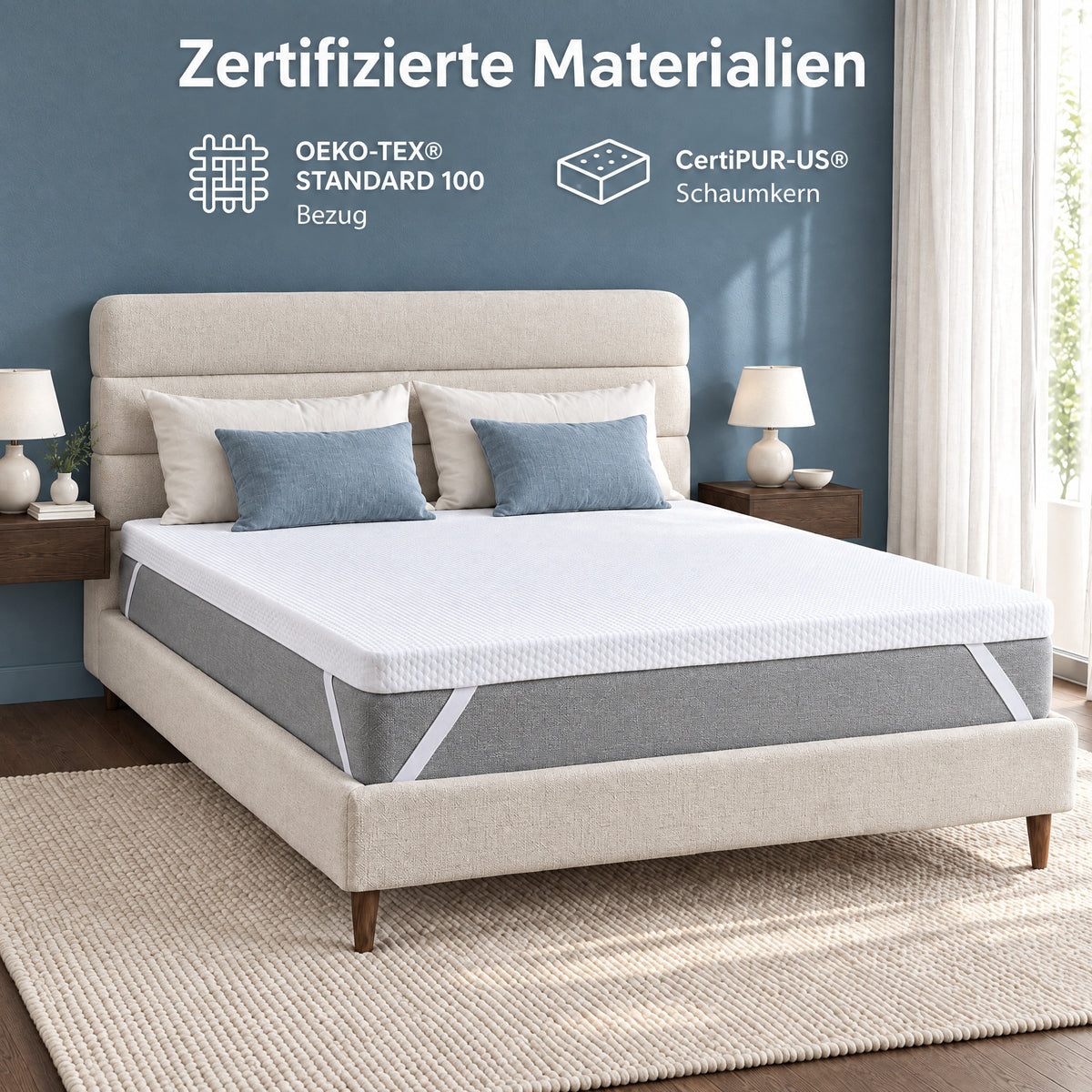 Dream Topper – Zertifizierte Materialien