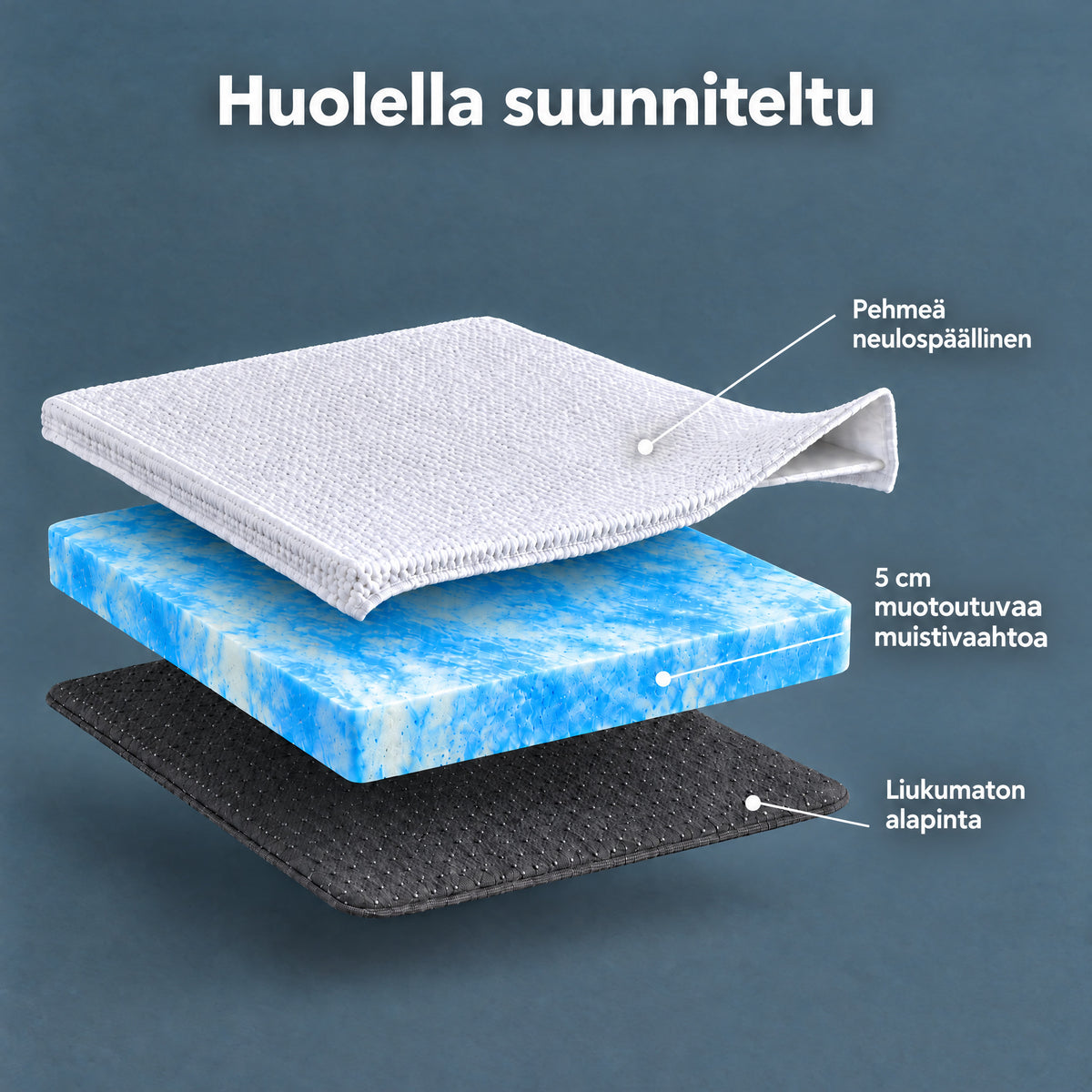 Dream Topper – Huolella suunniteltu