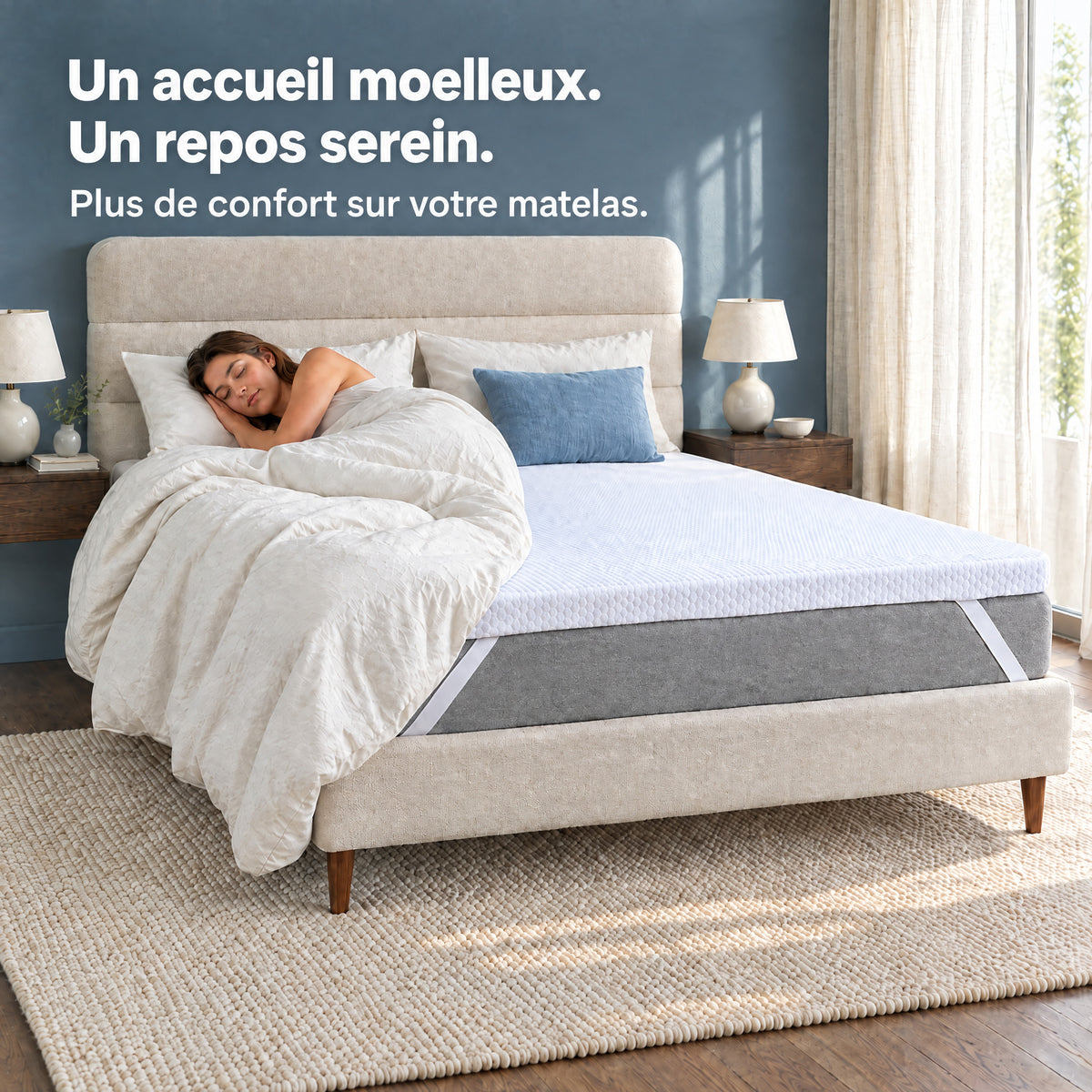 Dream Topper – Un accueil moelleux. Un repos serein.