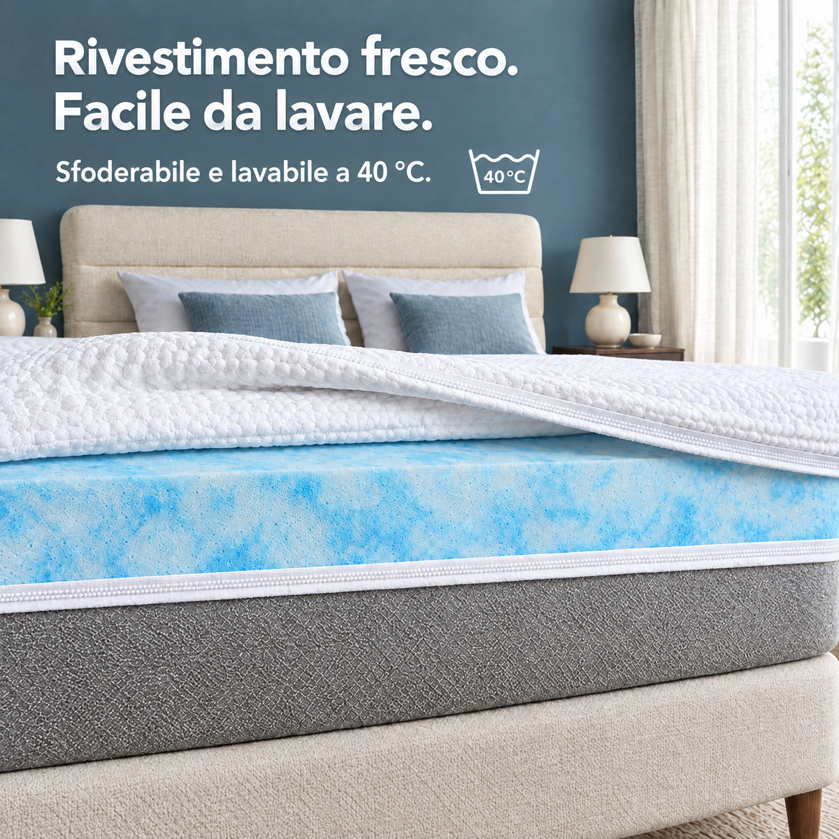 Dream Topper – Rivestimento fresco. Facile da lavare.