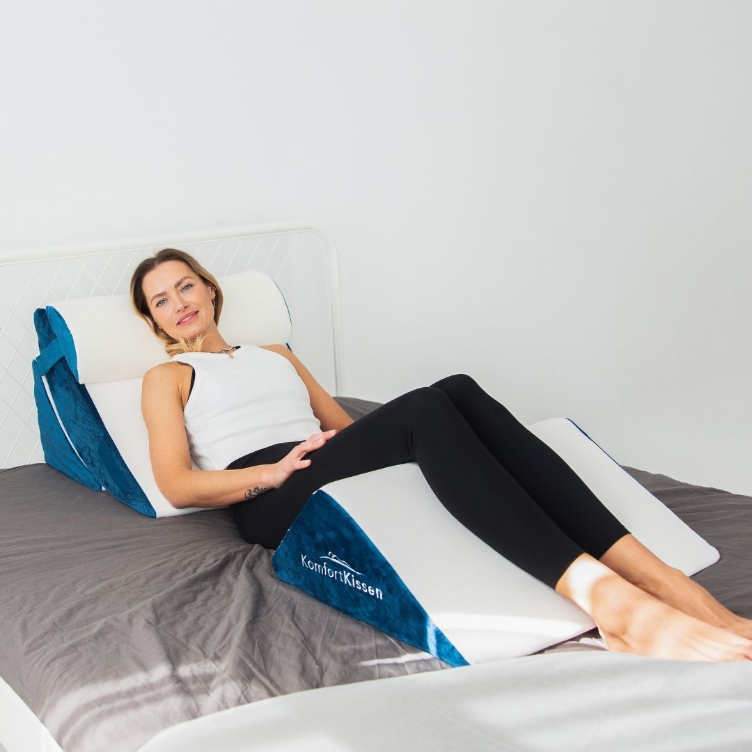 Ergonomische Keilkissen 4in1 - KomfortKissen.de