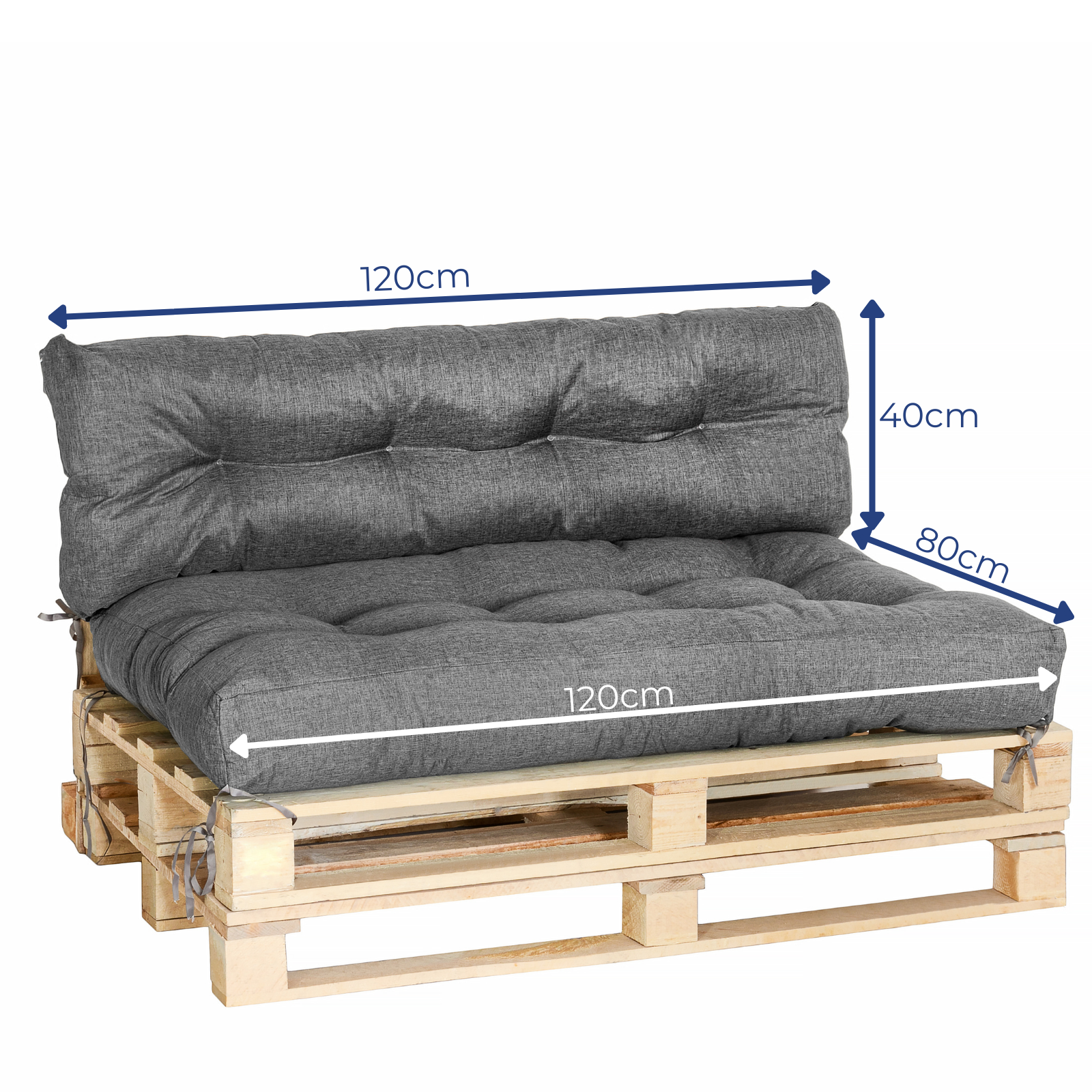 Palettenkissen - KomfortKissen.de